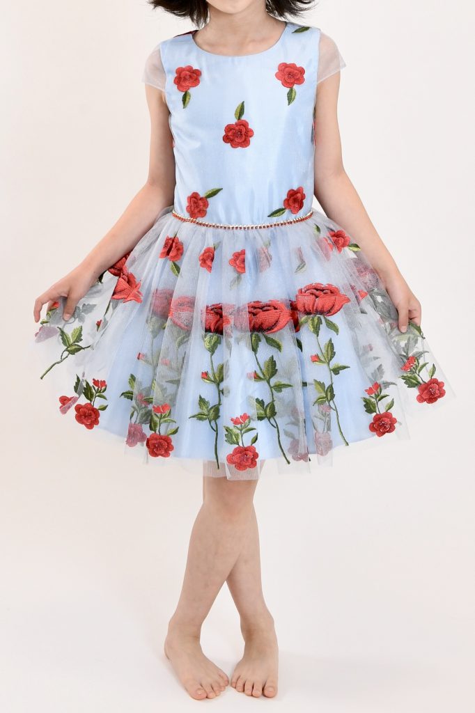 rose blue dress1